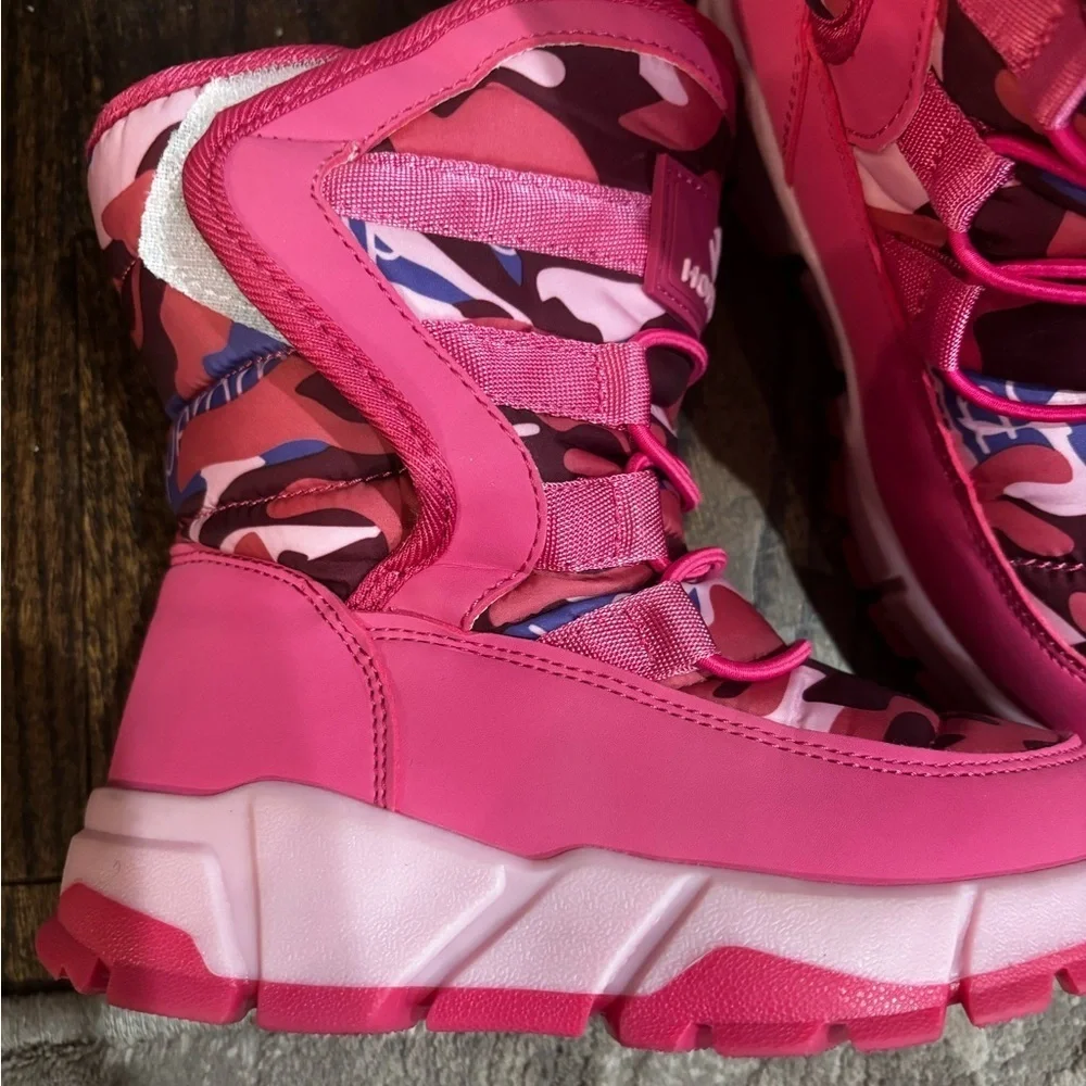 Pink Camo GUBARUN Hobibear Snow Boots size 2